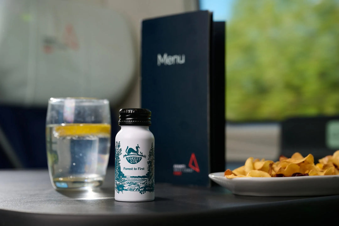 Avanti West Coast rolls out recyclable Forest Gin aluminium bottle onboard trains