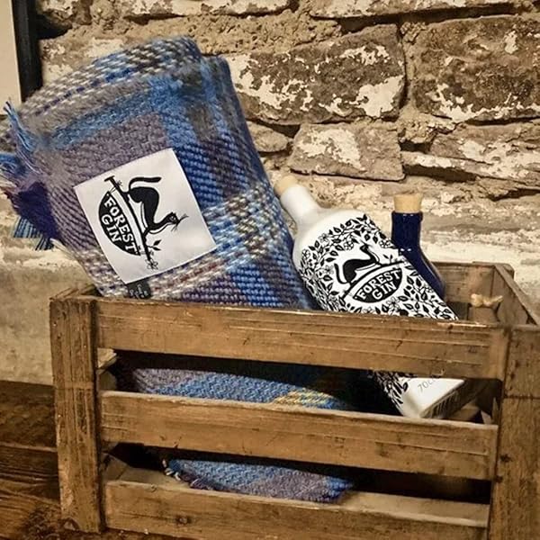 100% Wool, Forest Gin Blanket