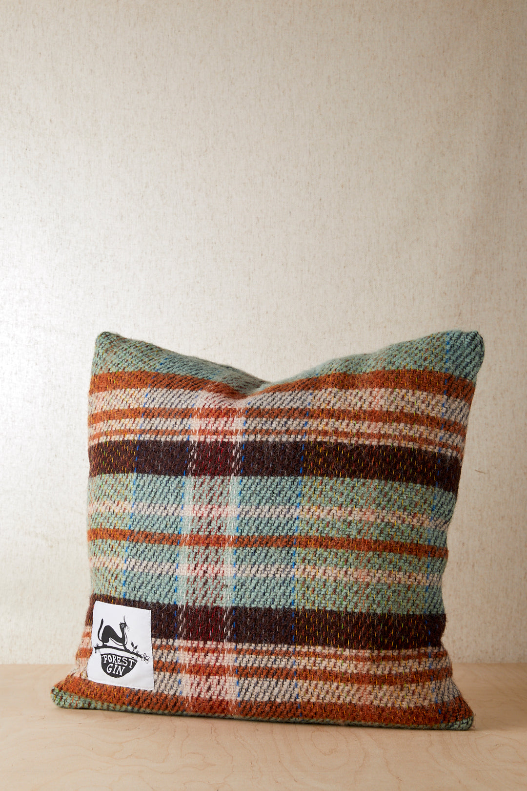 Forest 100% Recycled Wool Cushion