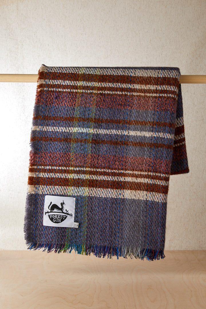 100% Wool, Forest Gin Blanket