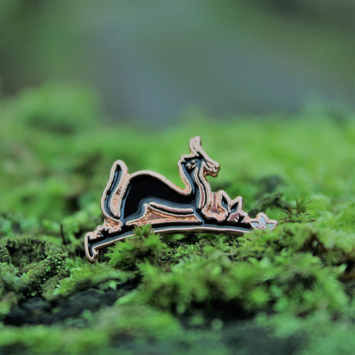 Weasel Pin Badge