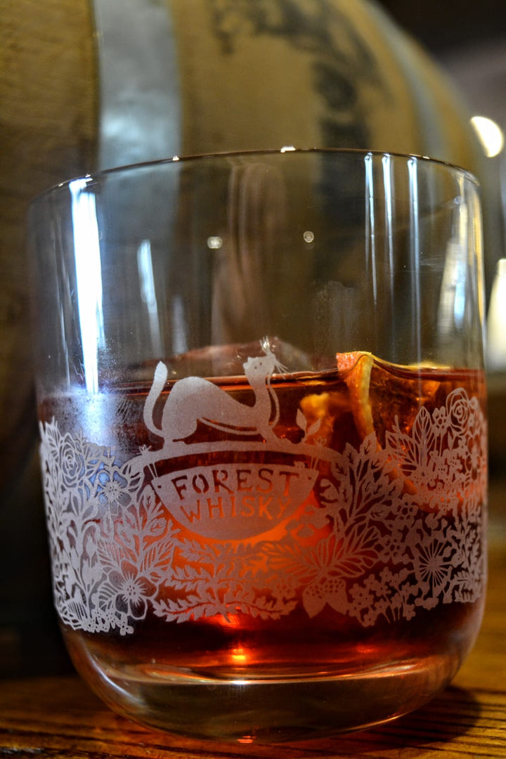 Forest Whisky Old Fashioned Tumbler 34cl- Pack of 6