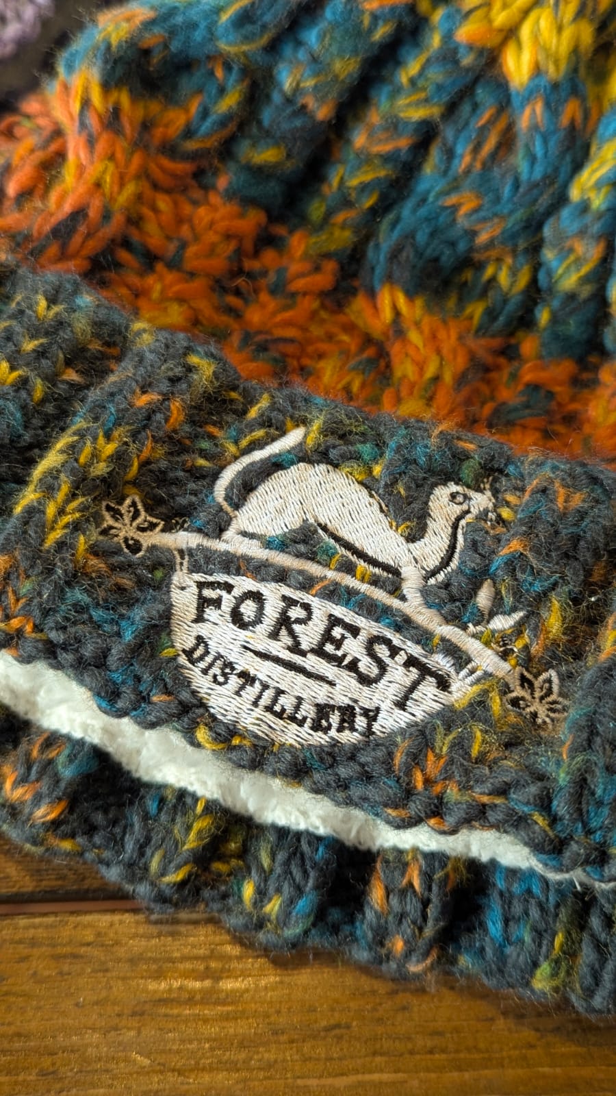 Forest Distillery Pom Pom Beanie