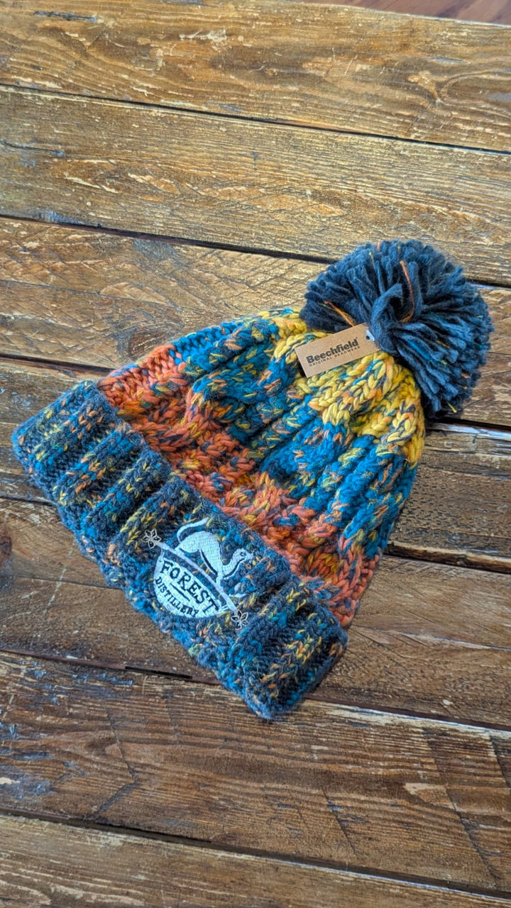 Forest Distillery Pom Pom Beanie